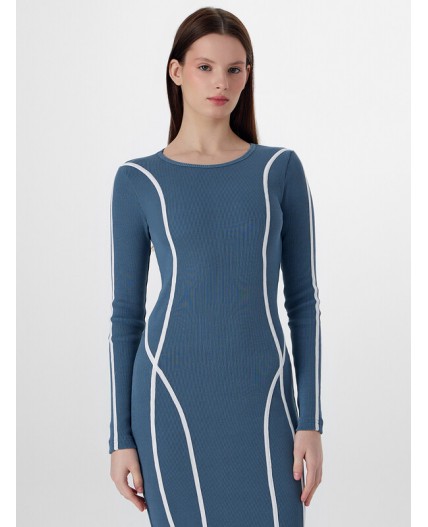 Платье турмалин