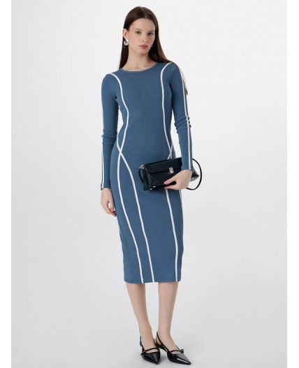 Платье турмалин