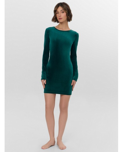 Платье т.зеленый