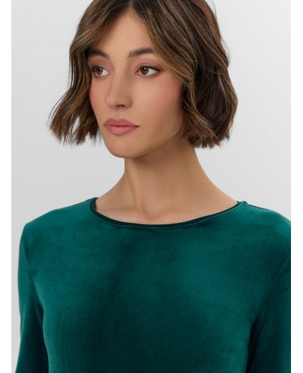 Платье т.зеленый