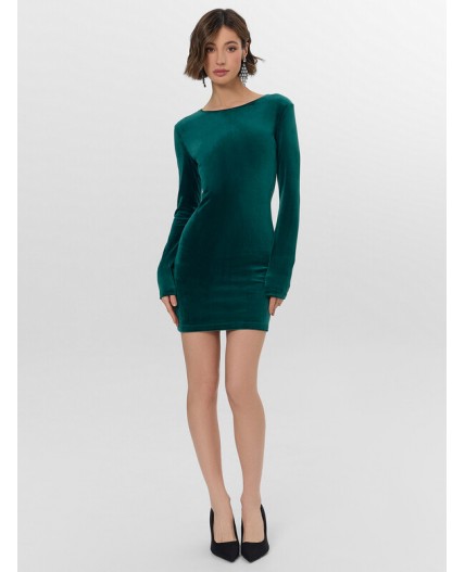 Платье т.зеленый