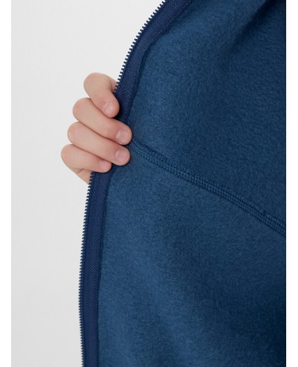 Толстовка синий +печать