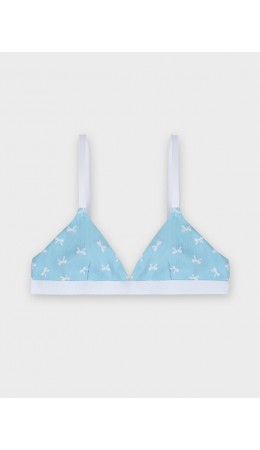 Топ бантики на голубом