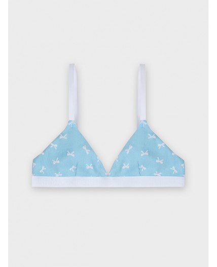 Топ бантики на голубом