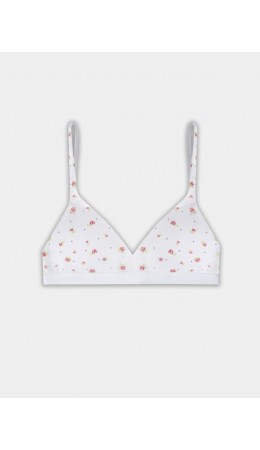 Топ цветочки на белоснежном