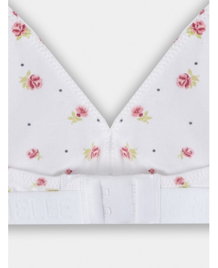 Топ цветочки на белоснежном