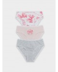 Трусы бл.розовый +печать