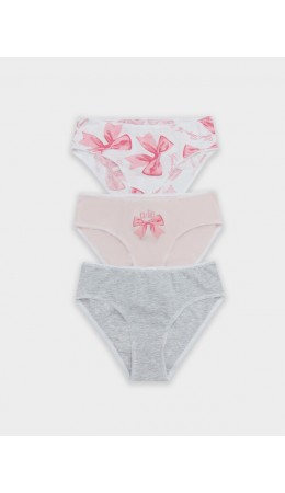 Трусы бл.розовый +печать