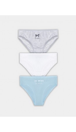 Трусы голубой +печать2