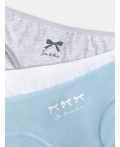 Трусы голубой +печать2