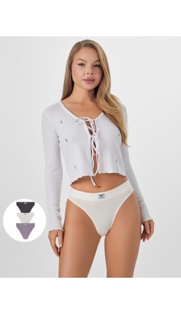 Трусы молочный +морской туман +макадамия