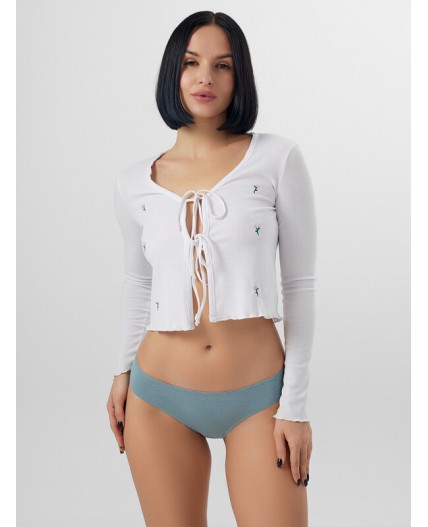 Трусы пыльно -бирюзовый