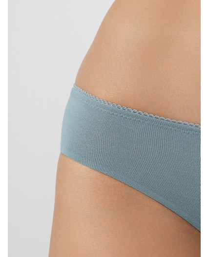 Трусы пыльно -бирюзовый