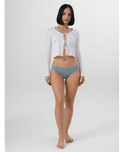 Трусы пыльно -бирюзовый