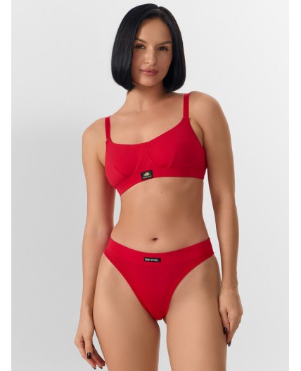 Трусы красный