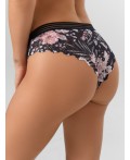 Трусы цветы на черном1