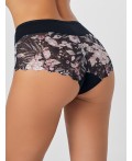 Трусы цветы на черном1