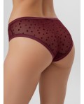 Трусы звезды на бордовом