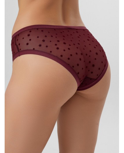 Трусы звезды на бордовом