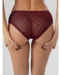 Трусы звезды на бордовом