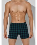 Трусы черная клетка на зеленом +пряники на черном