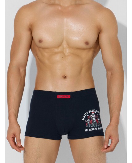 Трусы черный +черная клетка на красном