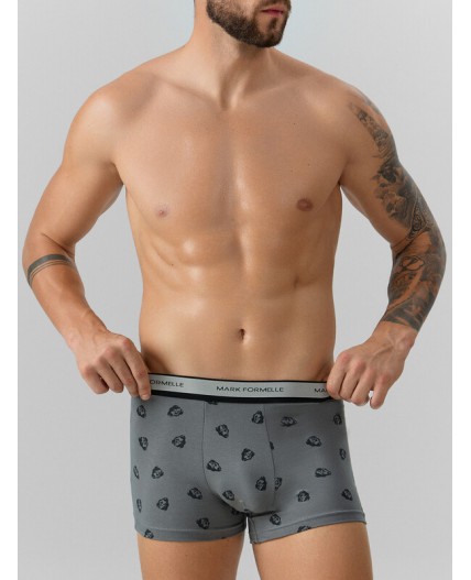 Трусы зубры на т.сером