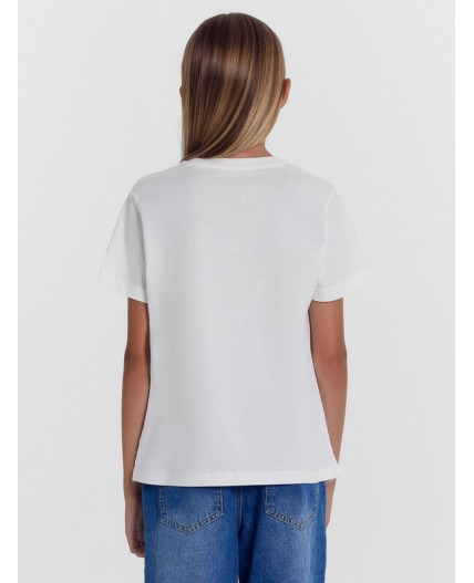 Футболка белый +белый