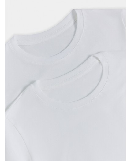 Футболка белый +белый