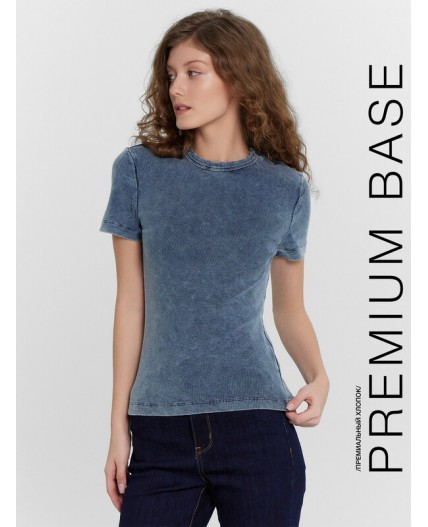 Футболка ACID WASH неви