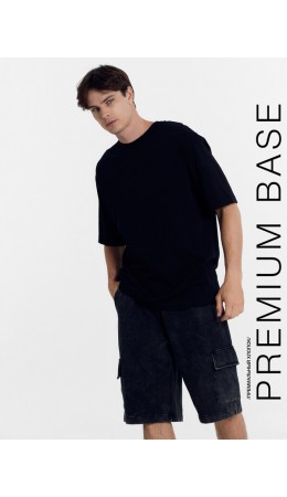 Футболка черный +печать11