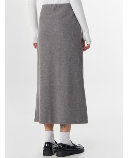 Юбка серый меланж Gulle 4654-D