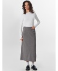 Юбка серый меланж Gulle 4654-D