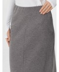 Юбка серый меланж Gulle 4654-D