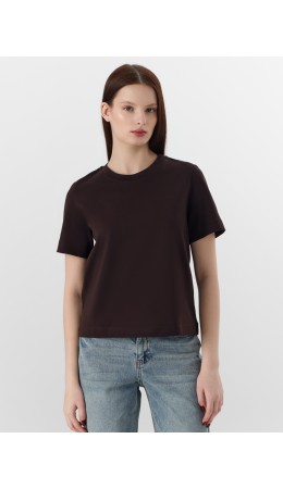 Футболка горький шоколад