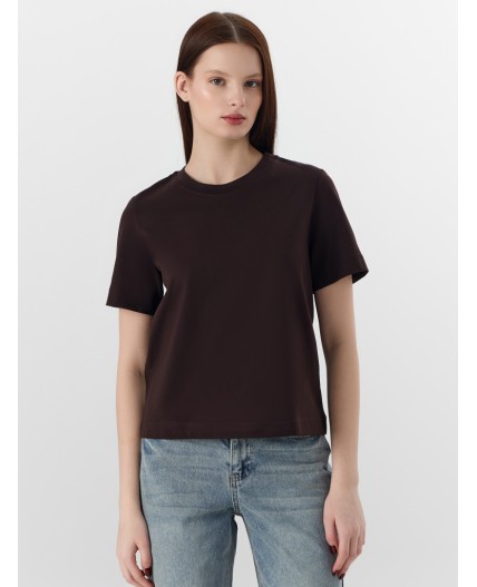 Футболка горький шоколад