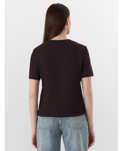 Футболка горький шоколад