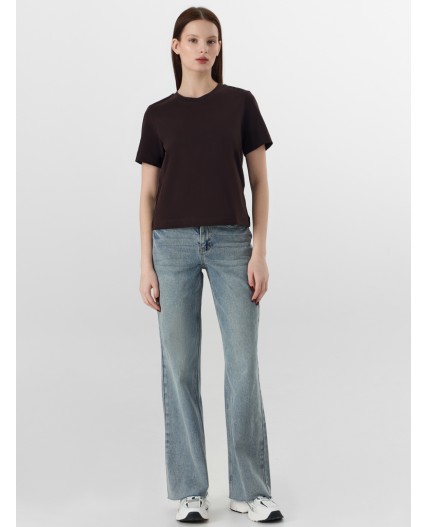 Футболка горький шоколад