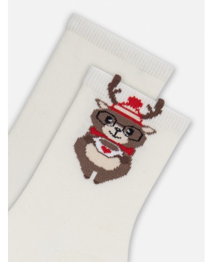 Носки молочный