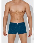 Трусы узор на сине -бирюзовом +гл.синий