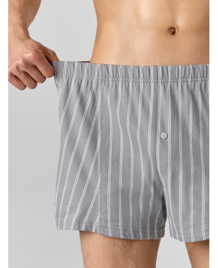 Трусы полоска на серый опал