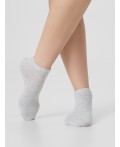 Носки серый меланж