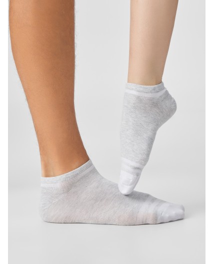 Носки св.серый меланж