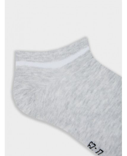 Носки св.серый меланж