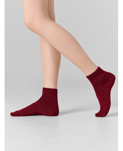 Носки вишневый