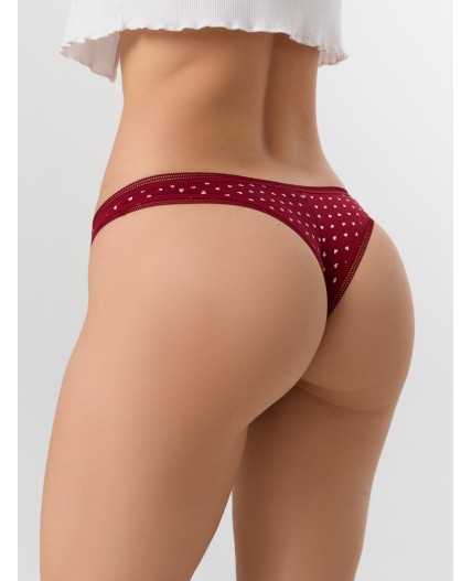 Трусы сердечки на т.красном