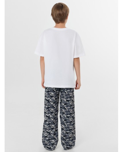 Комплект белый +тигры камуфляж