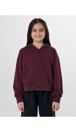 Толстовка винный