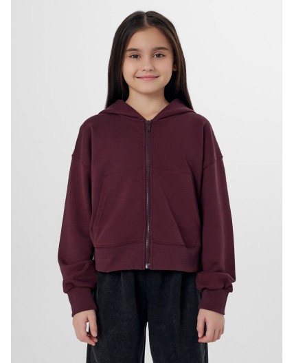 Толстовка винный