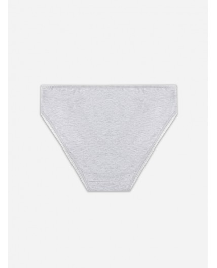 Трусы серый меланж 4306-А +печать